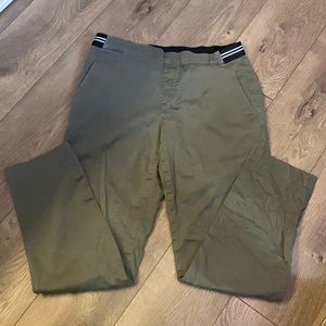 Uniqlo stretch waist dress ankle pants